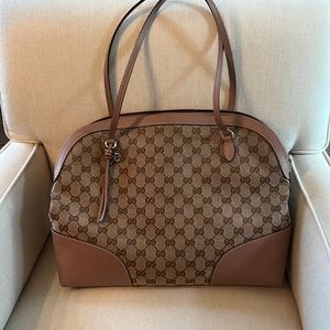 Gucci Bree Tote Beige Dark Cipria
